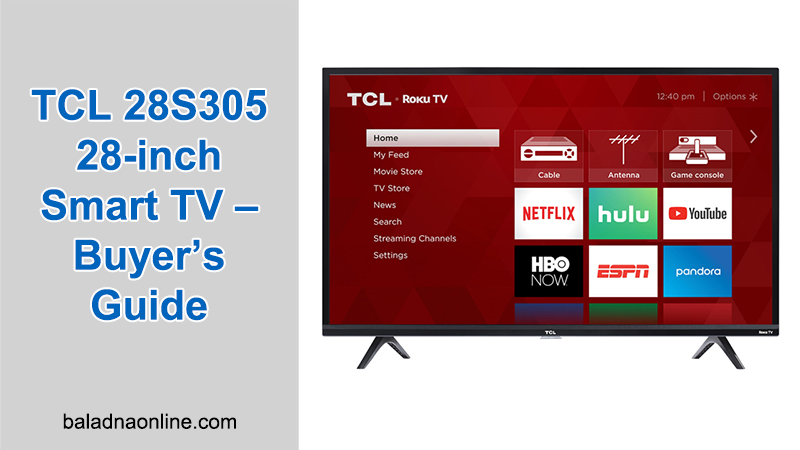 TCL 28S305 28-inch Smart TV (2024 Model) Reviews 